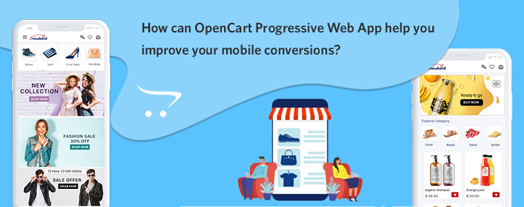 OpenCart PWA Mobile App by Knowband