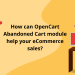 OpenCart Abandoned Cart module