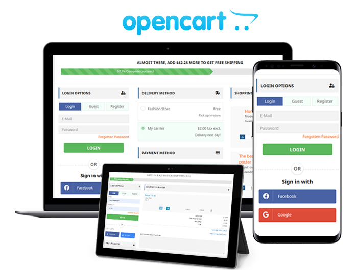 OpenCart One Page Checkout