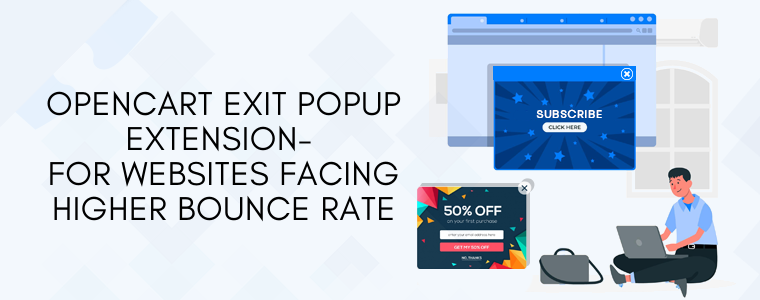 Opencart Exit Popup extension- for websites facing higher bounce rate