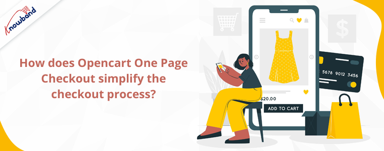 How does Opencart One Page Checkout simplify the checkout process