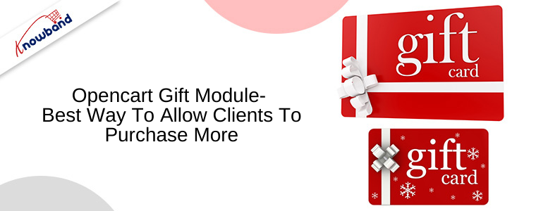 Opencart gift module- best way to allow clients to purchase more