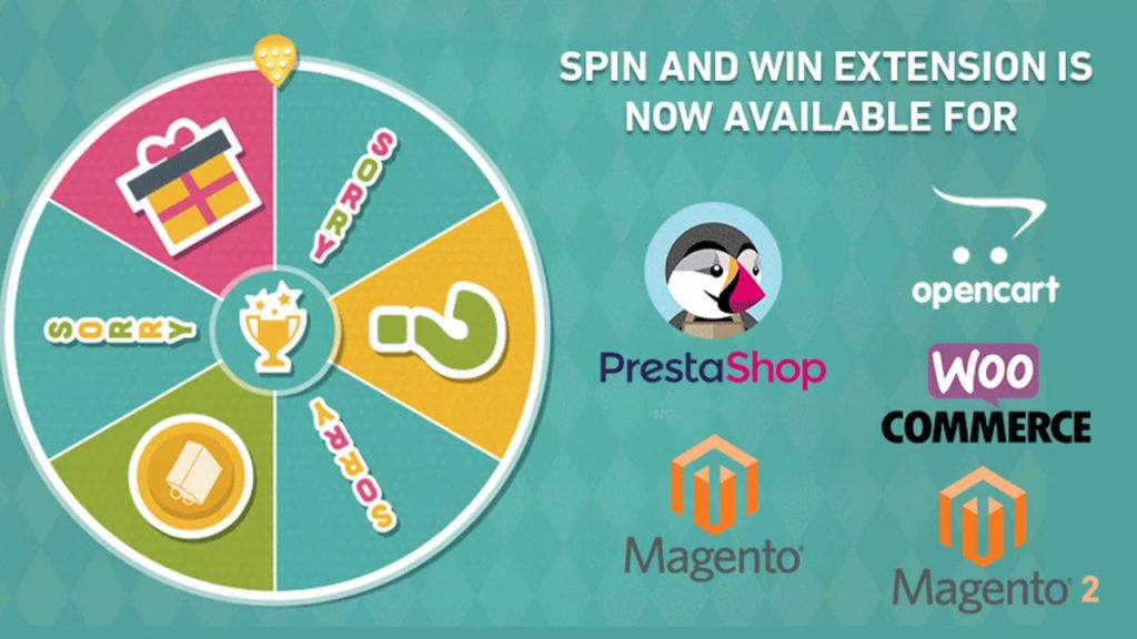 Opencart Spin and Win Extension for Online Websites