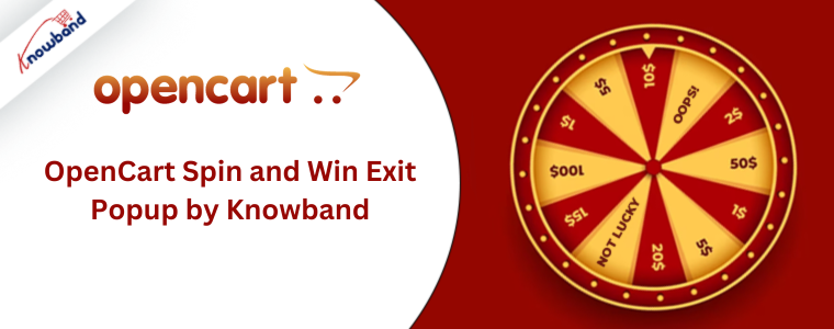 OpenCart Spin and Win Exit Popup by Knowband