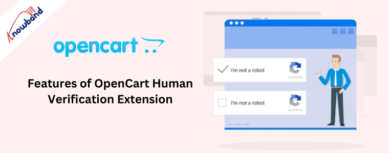 Features of OpenCart Human Verification Extension
