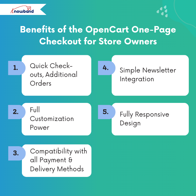 Benefits of the OpenCart One-Page Checkout extension for store owners