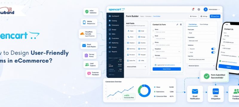OpenCart Form Builder Plugin helping merchants create user-friendly contact, survey, and lead generation forms.